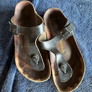 Birkenstock Gizeh T-Strap Thong Cork Sandals